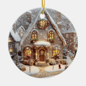 Ornament Gingerbread Candy Hütte (Vorne)