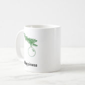 Ornament-Glück Kaffeetasse (Vorderseite Links)