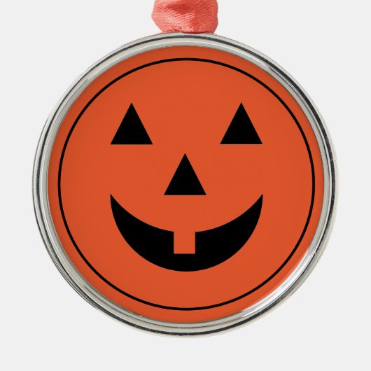 Ornament Halloween Pumpkin-Gesicht (Vorne)
