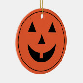 Ornament Halloween Pumpkin-Gesicht (Rechts)