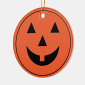Ornament Halloween Pumpkin-Gesicht (Links)