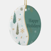 Ornament Happy Holidays (Rechts)