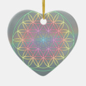 Ornament ~ Heart~Energy "Flower Of Life" (Vorne)