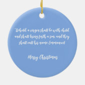 Ornament Heilige Geburtszene (Hinten)