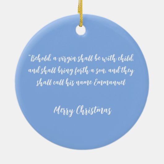 Ornament Heilige Geburtszene (Hinten)