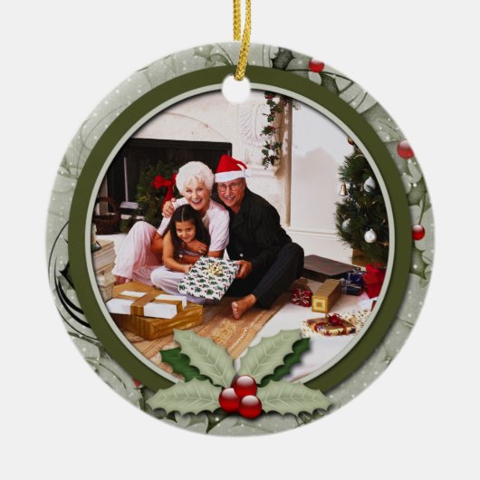 Ornament Holly Mistletoe 2 von unserem Haus zu Ihr (Vorne)