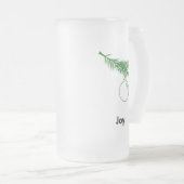 Ornament Joy Mattglas Bierglas (VorderseiteRechts)