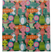 Ornament Jumble Duschvorhang (Vorderseite)