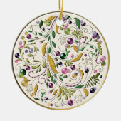 Ornament - Keramik - Toskanischer Kreis (Vorne)