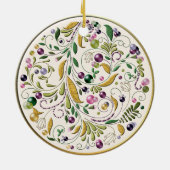 Ornament - Keramik - Toskanischer Kreis (Hinten)