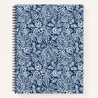 Ornament Klassisch Floral Royal Luxusstil Notizblock