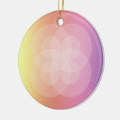 Ornament - Kreise und Regenbogen (Links)