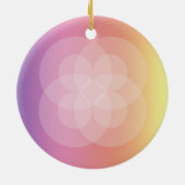 Ornament - Kreise und Regenbogen (Hinten)