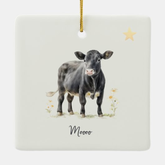 Ornament - Kuh (Rückseite)