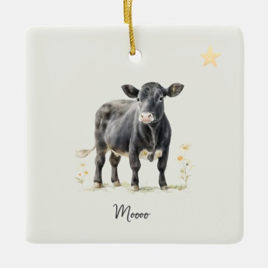 Ornament - Kuh (Vorderseite)