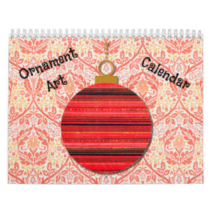 Ornament Kunst Weihnachten Jahr um Kalender