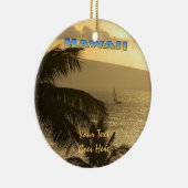 Ornament: Lahaina Sunset #1 (Circle) Keramikornament (Rechts)