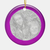 Ornament - lila Kugel (Vorne)