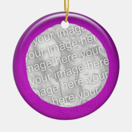 Ornament - lila Kugel (Vorne)