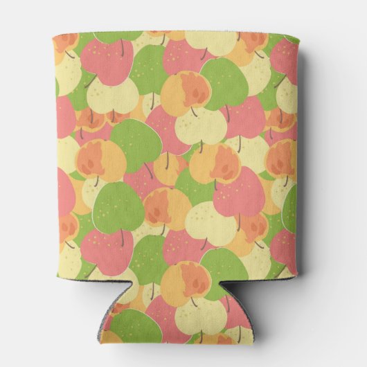 Ornament mit Äpfeln Dosenkühler (Rückseite)