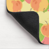 Ornament mit Äpfeln Mousepad (Ecke)