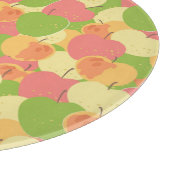 Ornament mit Äpfeln Schneidebrett (Ecke)