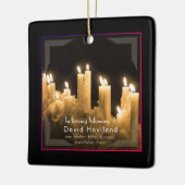 Ornament mit Candles Bereavement - HAMbyWG (Links)
