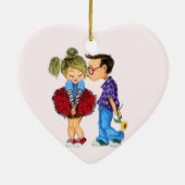 Ornament mit Couple Liebe (Hinten)