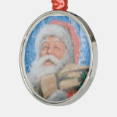 Ornament mit dem Weihnachtsmann (Links)