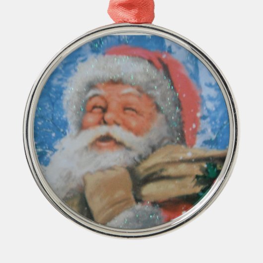 Ornament mit dem Weihnachtsmann (Vorne)