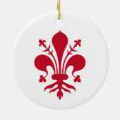 Ornament mit der Fahne von Florenz, Toskana (Hinten)