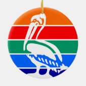 Ornament mit der Fahne von St. Petersburg (Hinten)