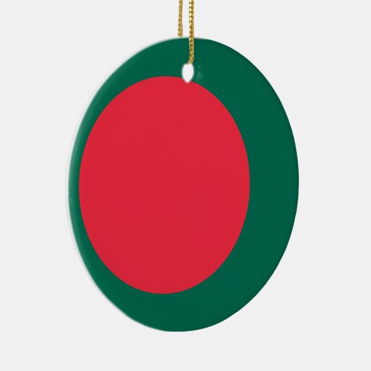 Ornament mit der Flagge Bangladeschs (Rechts)