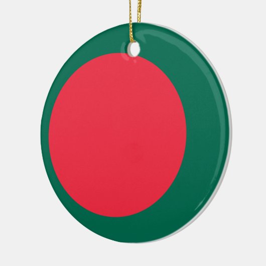 Ornament mit der Flagge Bangladeschs (Links)