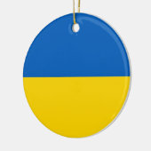 Ornament mit der Flagge der Ukraine (Links)