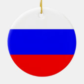 Ornament mit der Flagge Russlands (Hinten)