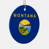 Ornament mit Fahne von Montana (Rechts)