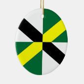 Ornament mit Fahne von Monterey, Kalifornien, USA (Rechts)