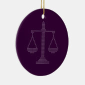 Ornament mit Maßstäben der Gerechtigkeit (Rechts)