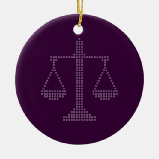 Ornament mit Maßstäben der Gerechtigkeit (Vorne)