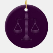 Ornament mit Maßstäben der Gerechtigkeit (Hinten)