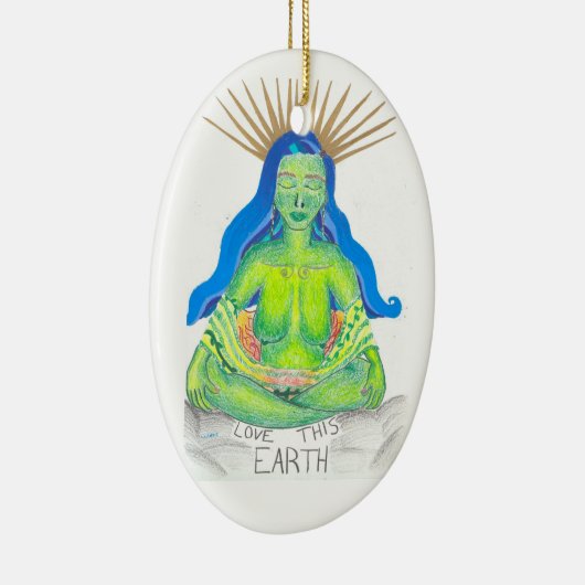 Ornament mit Mutter Erde. (Rechts)