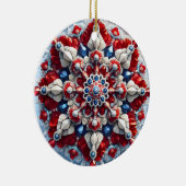 Ornament mit norwegischer Farbgestaltung (Rechts)