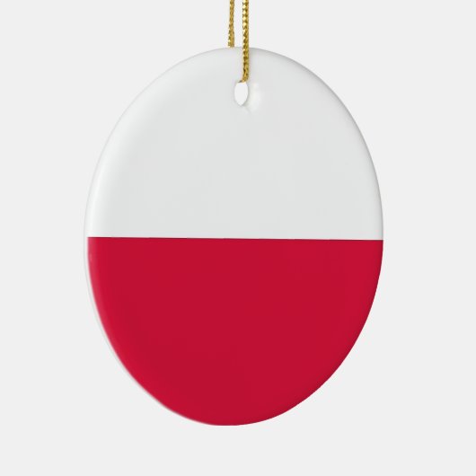 Ornament mit polnischer Flagge (Rechts)