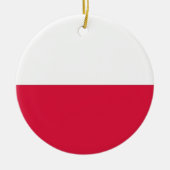 Ornament mit polnischer Flagge (Vorne)