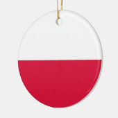 Ornament mit polnischer Flagge (Links)