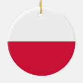 Ornament mit polnischer Flagge (Hinten)