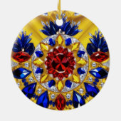 Ornament mit rumänischem Farbdesign (Hinten)