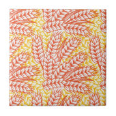 Ornament mit Weizenohren Fliese (Vorderseite)