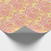 Ornament mit Weizenohren Geschenkpapier (Ecke)